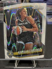 2025 Panini Prizm WNBA - Kamilla Cardoso #89 White Seismic Chicago Sky