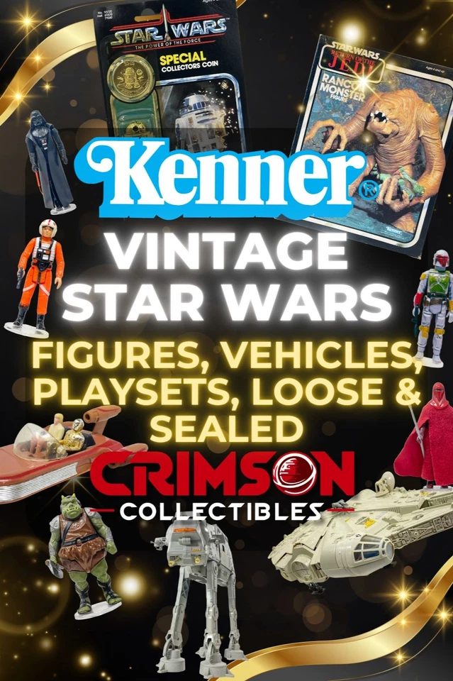 🚀 Vintage Kenner Star Wars Live! 🚀 Figures, Creatures & Vehicles!