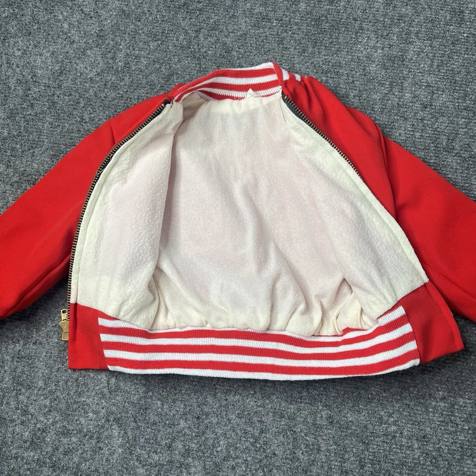 Chaqueta de bombardero universitaria Philadelphia Phillies de colección abrigo con cremallera para niños pequeños Foto 3 de 4