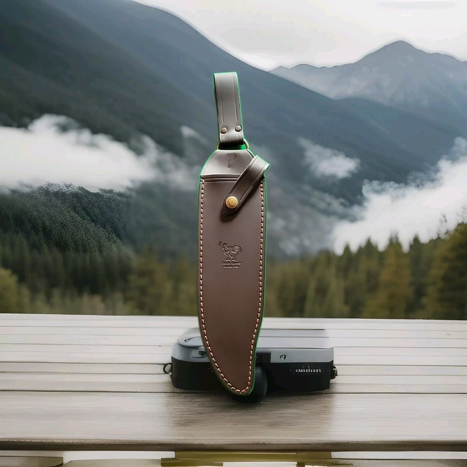 Cuchillo Bowi alemán de acero inoxidable para gallina y gallo Foto 4 de 4