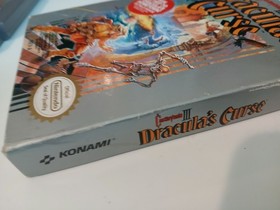 Castlevania III: Dracula's Curse 3 * Complete In Box CIB w Case * Nintendo NES