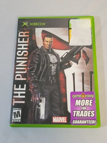 The Punisher Xbox Game, Case and Disc, Untested