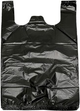 200 Counts Super Thick Small Trash Bags With Handle, 4 Gallon Black Trash Bag...