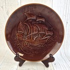 Poole Pottery Display Plate 15th Century Ship