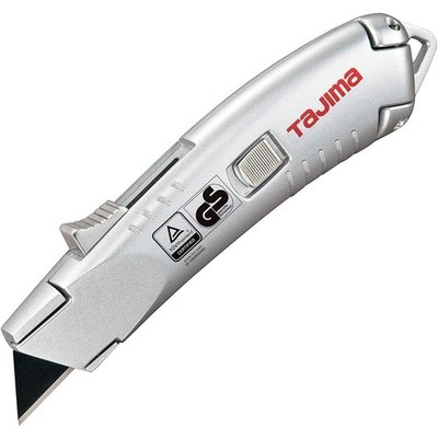 Tajima Utility Knife Self Retracting VR Safety Box Cutter with 3 Blades VR-103