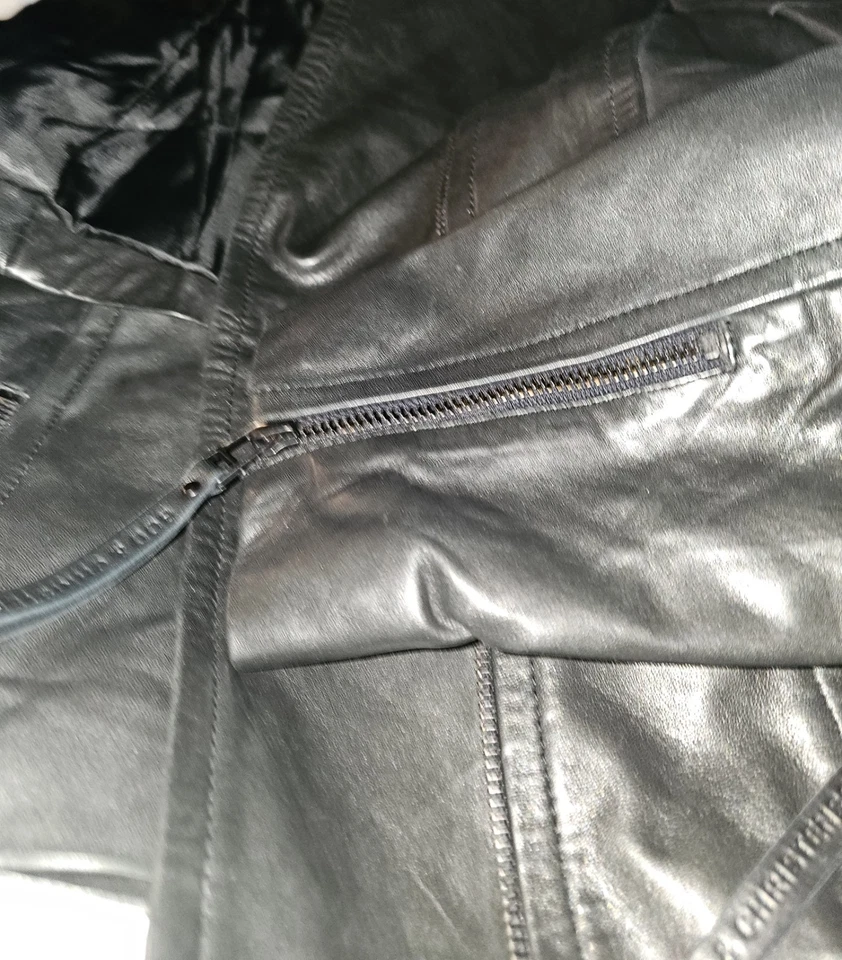 🎋CHAQUETA MUJER BOD & CHRISTENSEN CUERO🎋 Foto 4 de 4