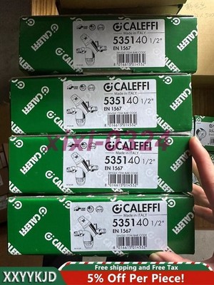 1 set NEW Caleffi 535140+557306 Pressure reducing valve+pressure gauge