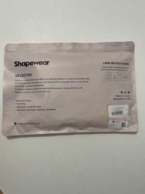 Shapewear Selected Seamless Compression Fabric