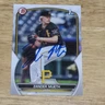 2023 Bowman Draft Zander Mueth Pittsburgh Pirates 1st #BD-131 AUTO SIGNED IP