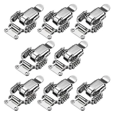 8pcs HS-022 Stainless Steel 304 Compression Spring Draw Toggle Latch Clamp 68mm