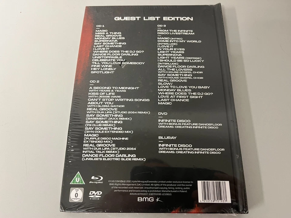 Kylie Minogue – Disco (Guest List Edition) - 3 CD & DVD & BD Set © 2021 - Bild 2 von 2