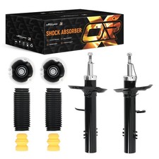 2 Gasdruck Stoßdämpfer + Domlager+ Protection Kit Vorne For BMW X3 E83 2003-2011
