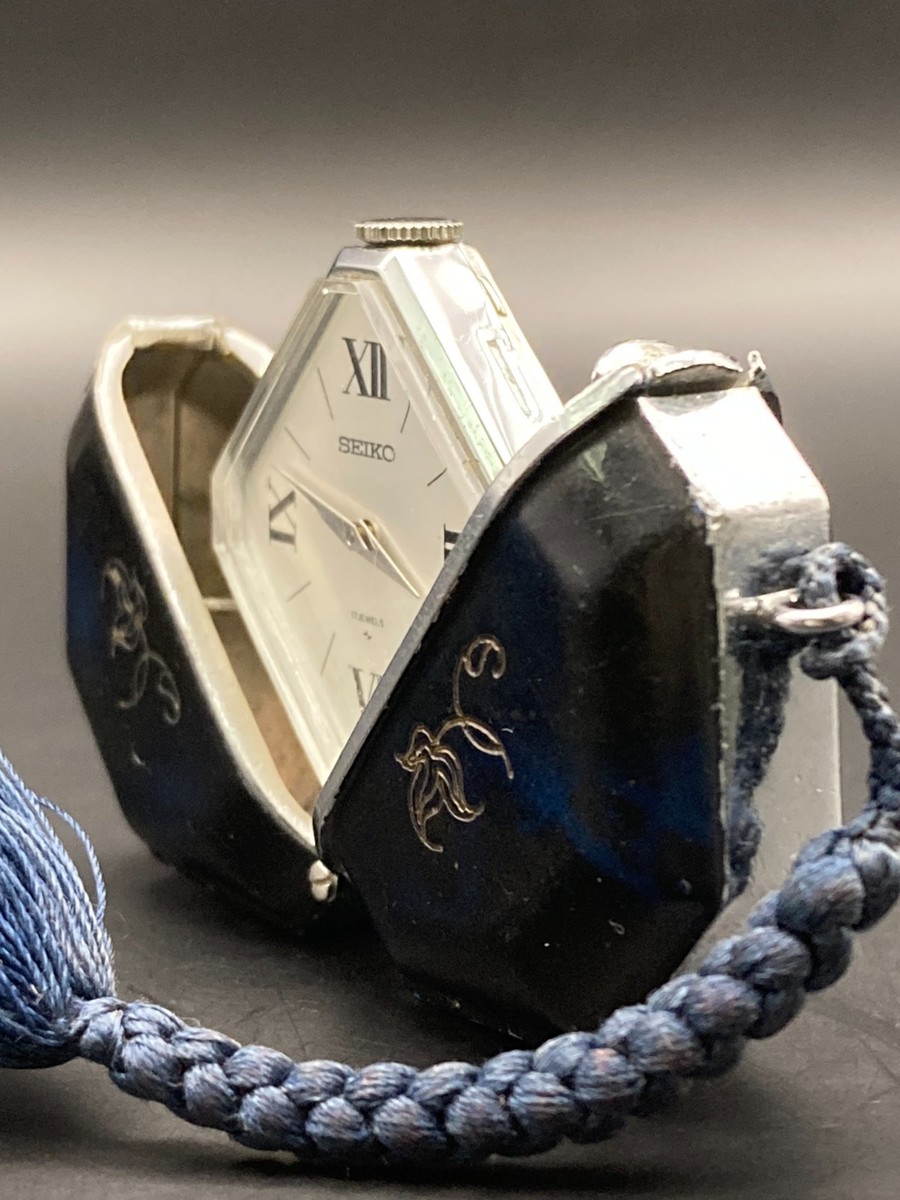 Exc+5] SEIKO Momotaro 21-7510 Octagon Hand-Wound Mechanical Pocket
