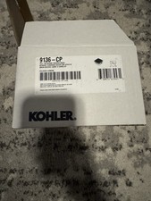 Kohler K-9136-CP Chrome Tile-In Square Shower Drain