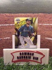 2025 Topps Chrome Black - Tyler Locklear #117 Gold Mini-Diamond Refractor /50...