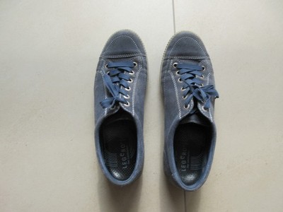 Legero Sneaker Größe 8 hellblau Leder