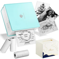 Phomemo Sticker Printer- Mini Sticker Printer Maker Machine, Mini Pocket Prin...