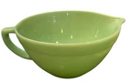 Fire King Jadeite 1 Quart Mixing Batter Bowl With Spout And Handle Oven Ware