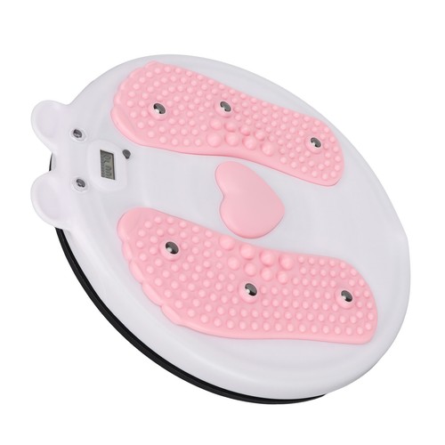 Electronic Twisting Waist Disc Ab Rotating Board Acupressure Nodes For Fitne NEW - Foto 9 di 12