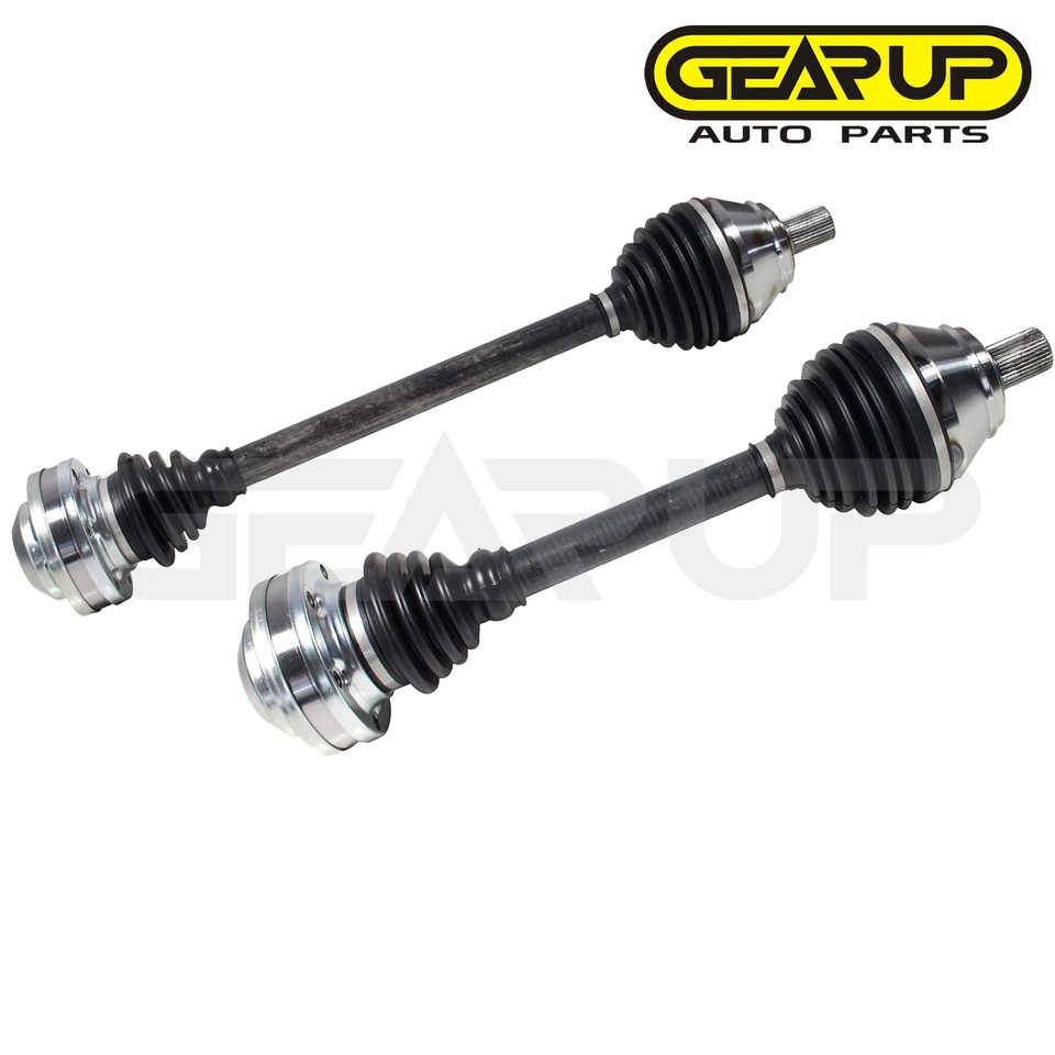 Conjunto de eje de junta de eje CV delantero para Audi TT Quattro 1,8 L AWD 2003-2006 Foto 3 de 4