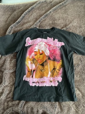Summer Walker Bootleg Rapper T-Shirt Marino Morwood L Black