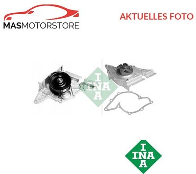 MOTOR KÜHLWASSERPUMPE WASSERPUMPE INA 538 0351 10 P NEU OE QUALITÄT