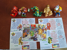&Uuml;-Ei Monster Hotel 1 D 2005  5 verschiedene Figuren siehe Bild  + alle BPZ.