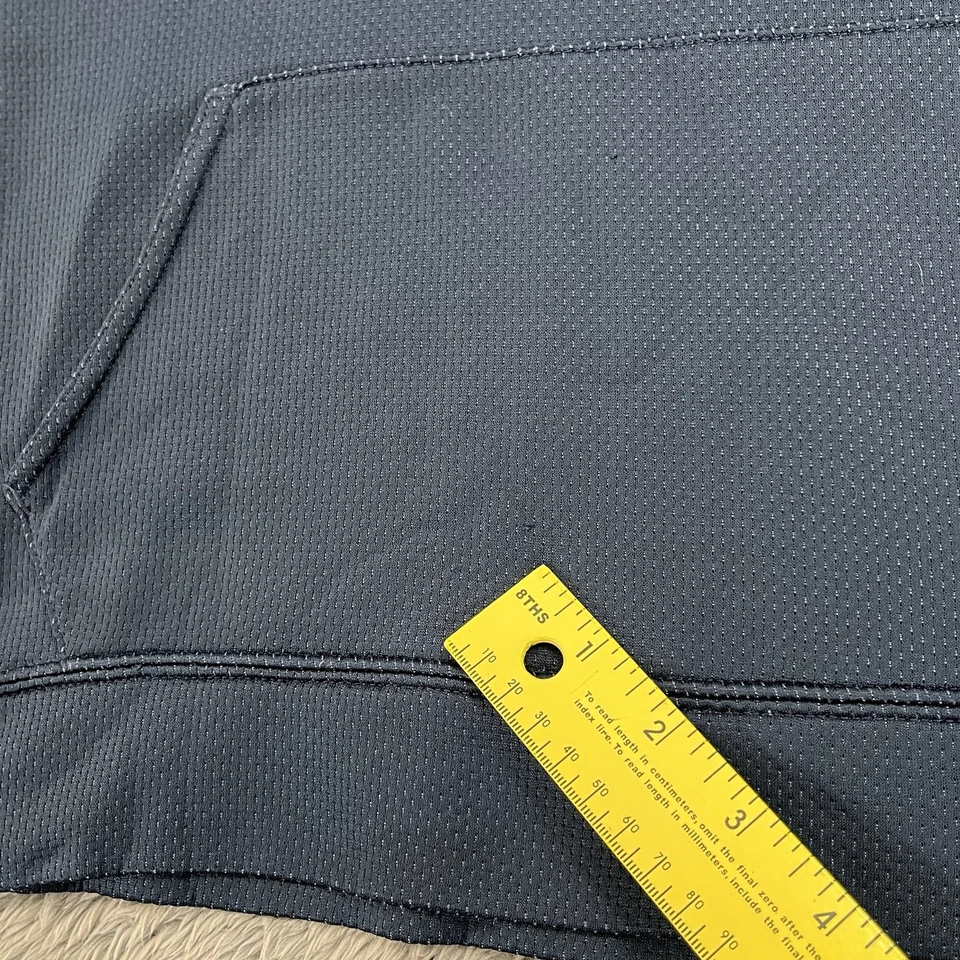 Nike толстовка с капюшоном мальчиков XL синий центр свуш Athletic длинным рукавом пуловер мешок - Изображение 4 из 4