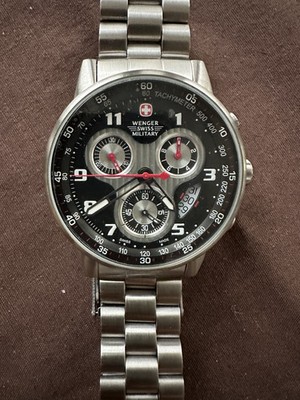 Vintage Wenger Commando Military Swiss Made Chronograph Watch (New