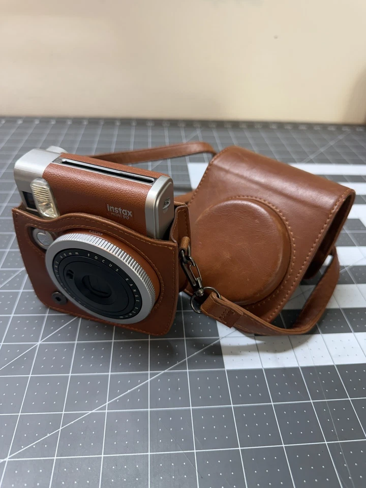 Fujifilm Instax Mini 90 Neo Classic Instant Camera w/battery and charger - Image 2 of 4