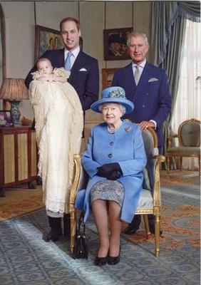 ~~~ ORGINAL~~ POSTKARTE ~~~  Königin Elizabeth II von England