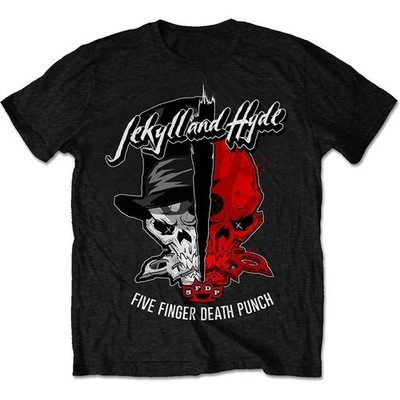 Five Finger Death Punch Jekyll and Hyde Rock Official Unisex T-Shirt