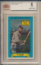 1970 Rold Gold ATG #15 Ty Cobb BVG 6 WELL CENTERED