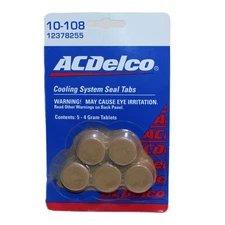 Genuine GM AC Delco Cooling System Tabs 5 Tablet Pack 12378255 10-108