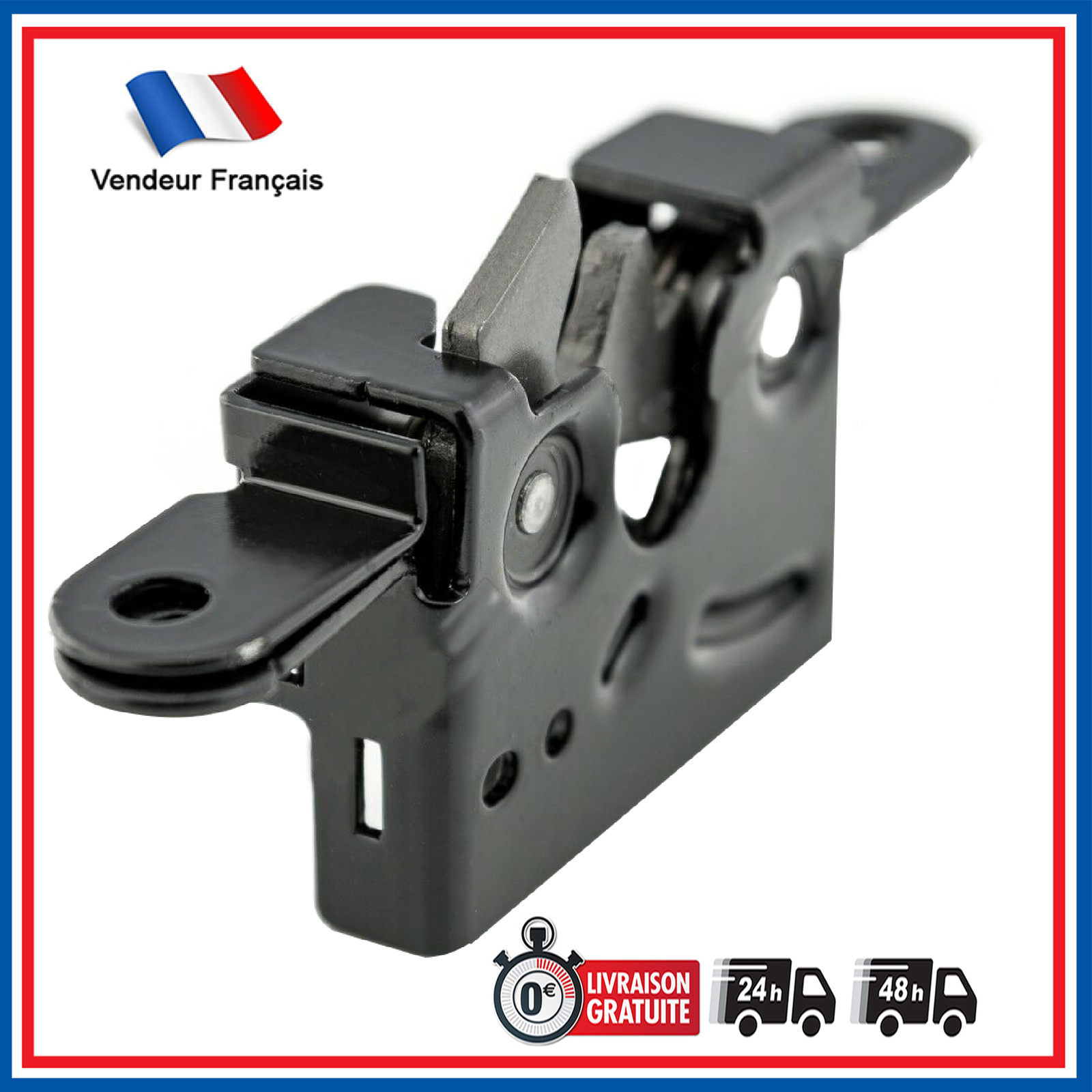 Loquet de verrouillage de capot de remplacement pour révision technique Megane III et Master 3