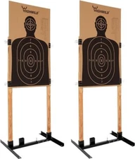 Adjustable Target Stand Base Paper Shooting Targets Cardboard Silhouette H Shape