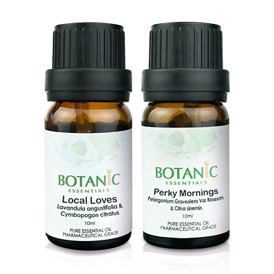 1x Botanic Essentials Local Loves + 1x Perky Mornings Pharmaceutical Grade