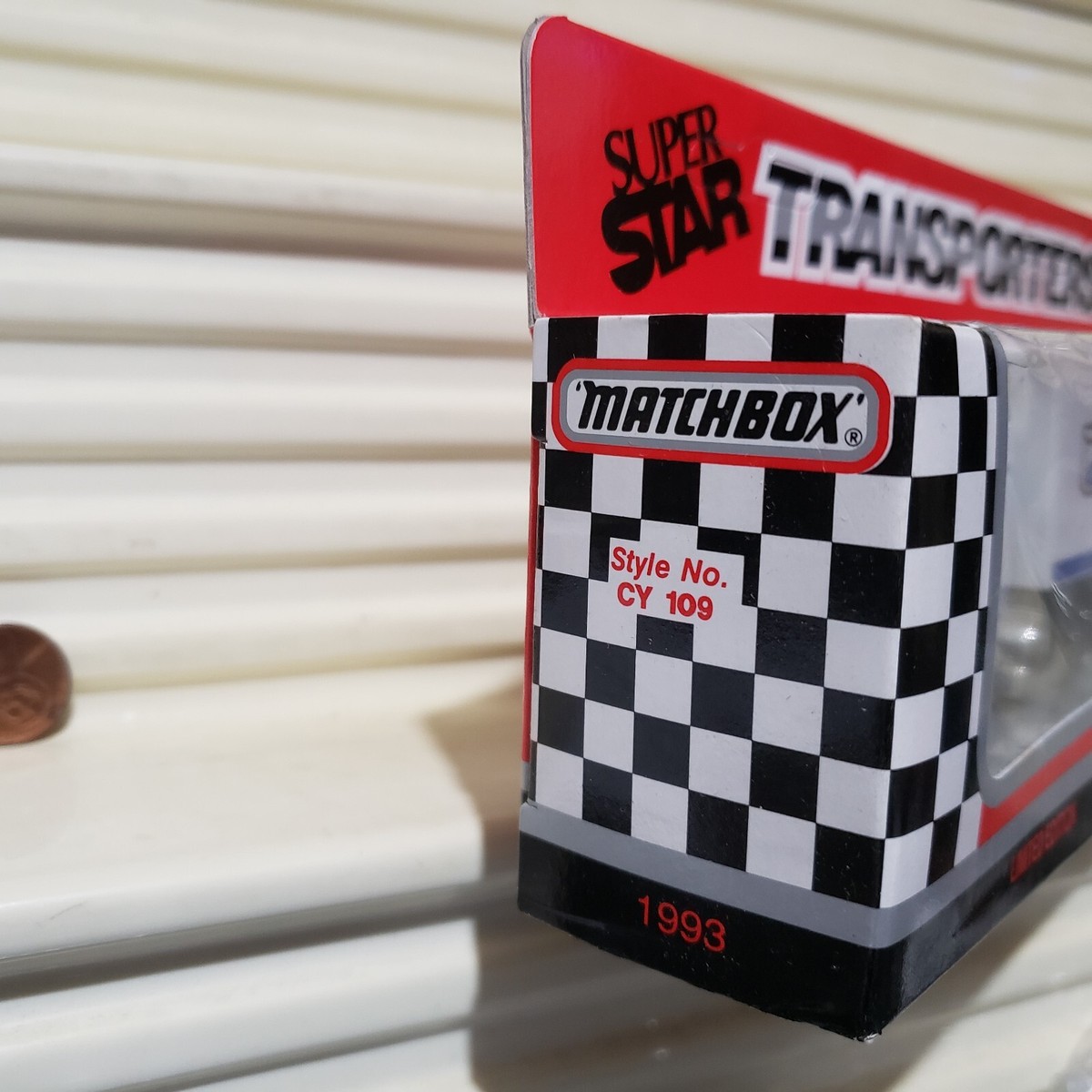 Matchbox White Rose LAKE SPEED PUREX 1993 CY109 Super Star