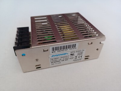 Sunpower PLC-S060-24 Power Supply IN: 100-240V AC/OUT: 24V DC