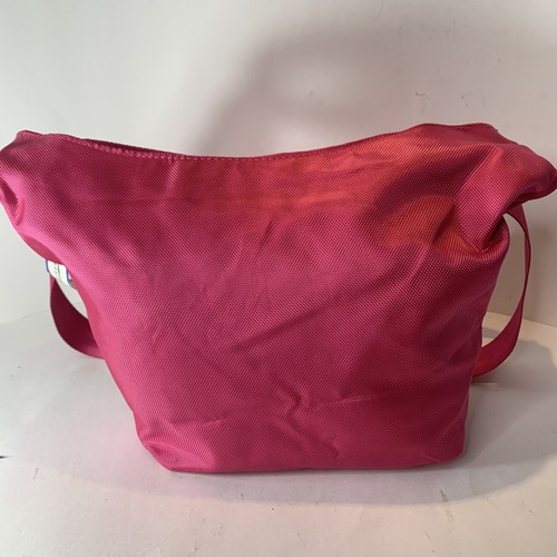 NBA Philadelphia 76ers Pink Nylon Hobo Purse Bag By MVF By Little Earth New - Picture 8 of 15