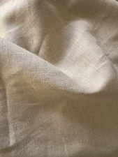 Natural Organic 100% linen Upholstery Garment Fabric Heavy Weight 7.5 Oz BTY