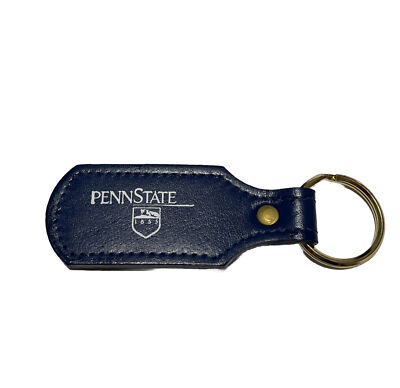 Penn State Rope Key Chain Vintage Penn State University Keychain Ring Leather Gift Made In USA | eBay