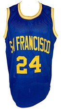 Maillot NBA Swingman Signé Rick Barry - Golden State Warriors 1996-97 (Authentifié)