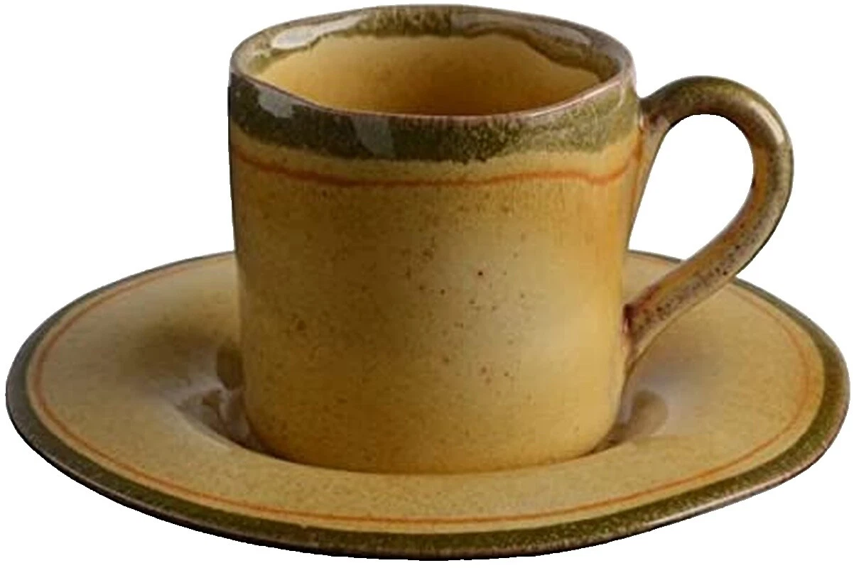 Multicolor Ceramic Cups & Saucers