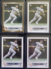 2022 Topps Update ALEX DE GOTI RC 583/2022 (4) Card Rookie Lot Astros #US29