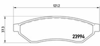 BremsbeläGe Bremsbelagsatz Belagsatz BeläGe KlöTze HA Hinten Brembo P 10 008