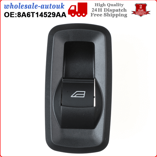 FOR FORD FIESTA MK7 2009 - 2012 FRONT DOOR PASSENGER SIDE WINDOW CONTROL SWITCH - Picture 6 of 9