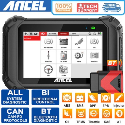 Automotive Wireless Bidirectional Car Reset OBD2 Scanner CAN-FD Diagnostic Tool