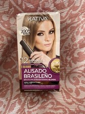 For BLONDE HAIR Kativa Keratin Brazilian Hair Straightening Alisado Brasile o