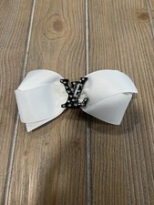 NWOT Fashion Crystal Oversized Hair Bow Clip Retail: 28